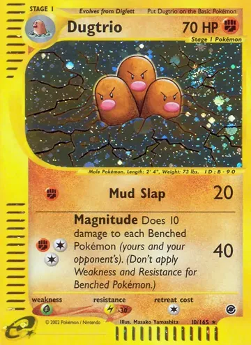 Dugtrio 10 $87.50