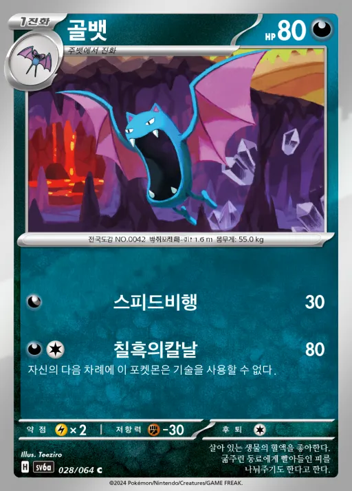 Front of 골뱃 28, 나이트원더러 Korean