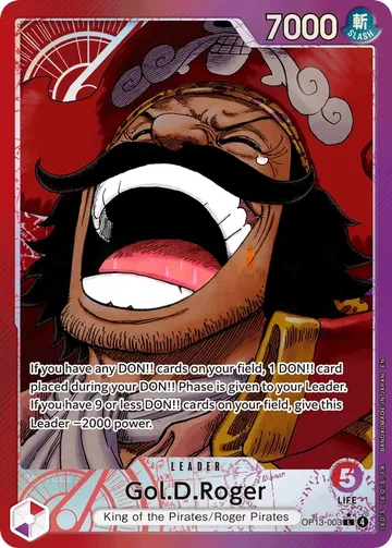 Gol.D.Roger OP13-003 · Parallel $23.74