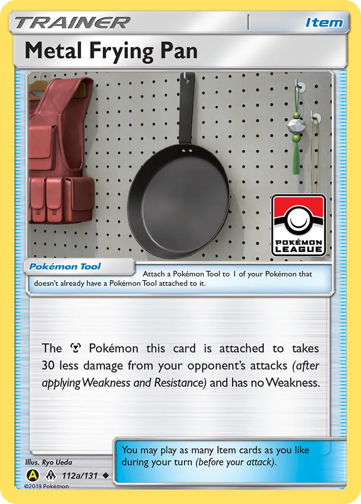 Sun & Moon—Forbidden Light 영어판 Metal Frying Pan 112a 카드 앞면
