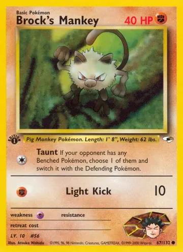 Brock's Mankey 67 ₩1,327
