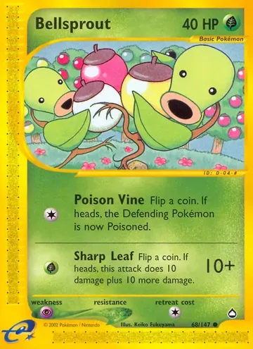 Bellsprout 68 ¥1,945