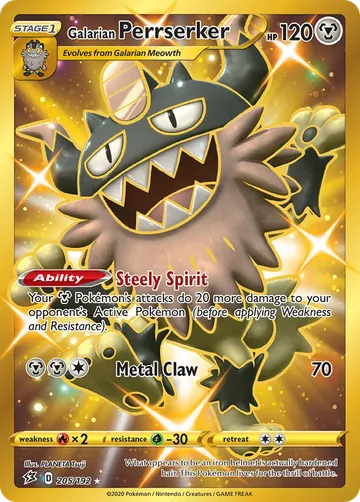 Galarian Perrserker 205 $13.24
