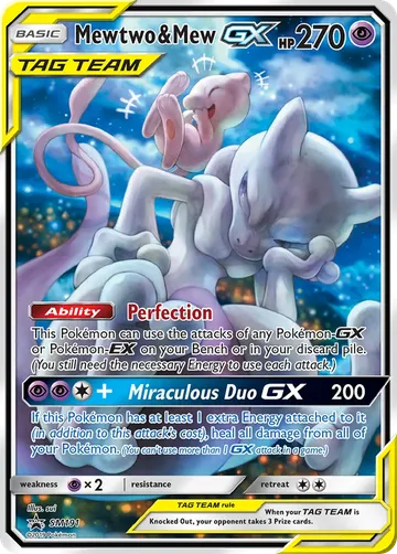 Mewtwo & Mew-GX SM191 $360.41