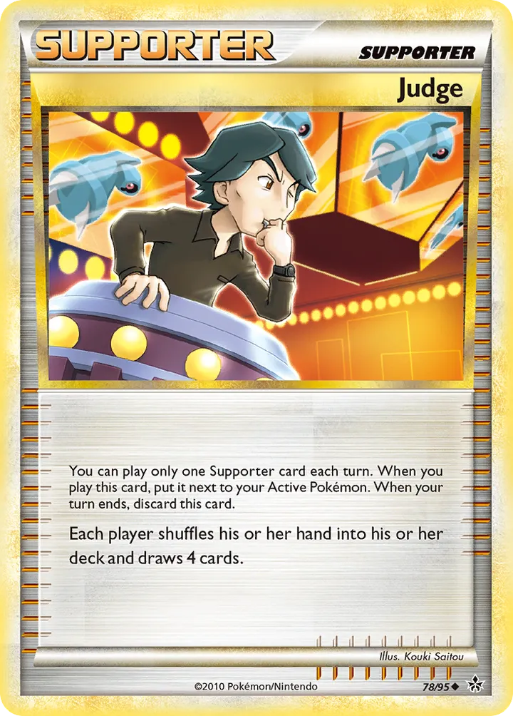 HS—Unleashed 英語版 Judge 78 カード表面