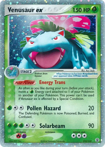 Venusaur ex 112 $480.01
