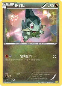 드래곤 컬렉션 韓国語版 터검니 13 カード表面