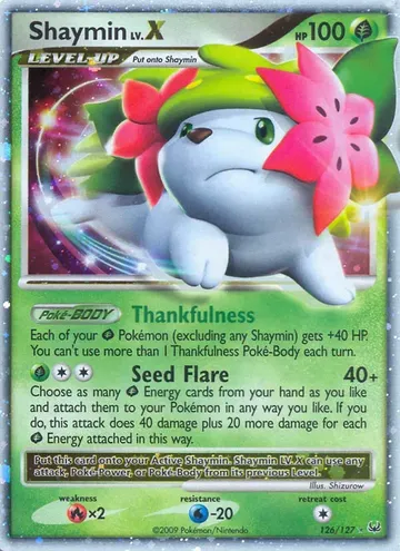 Shaymin LV.X 126 $114.99