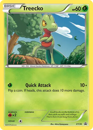 Treecko XY36 $4.16