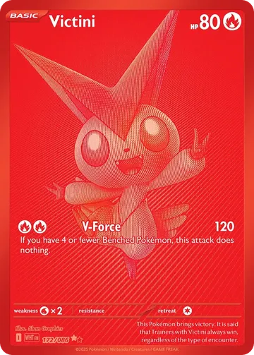 Victini 172 $541.16