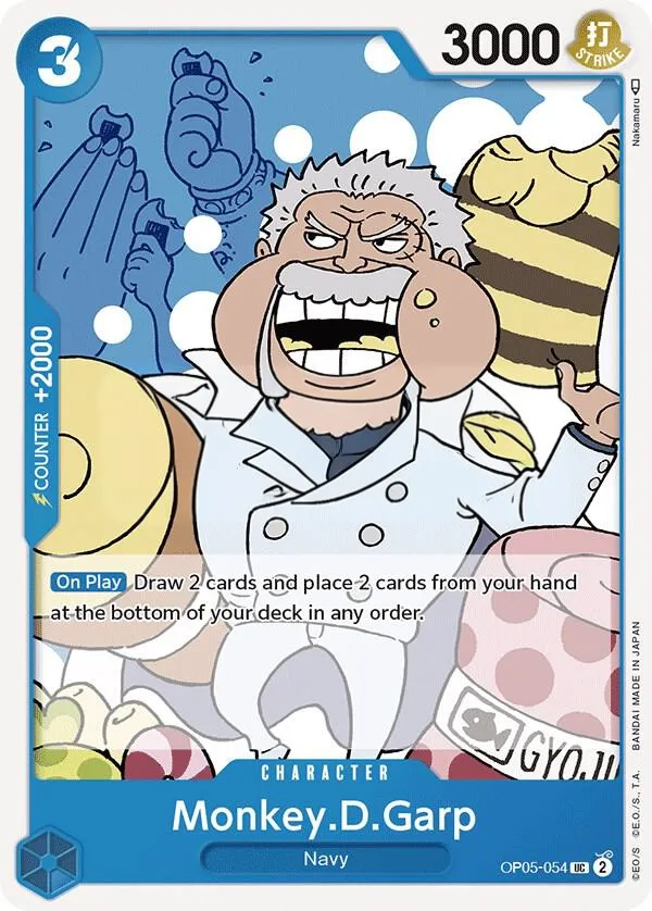 Front of Monkey.D.Garp OP05-054, Awakening of the New Era English