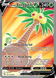 Alolan exeggutor V 71