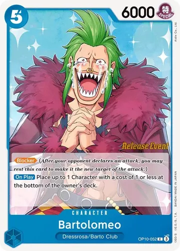 Bartolomeo OP10-052 · プレリリース ¥73