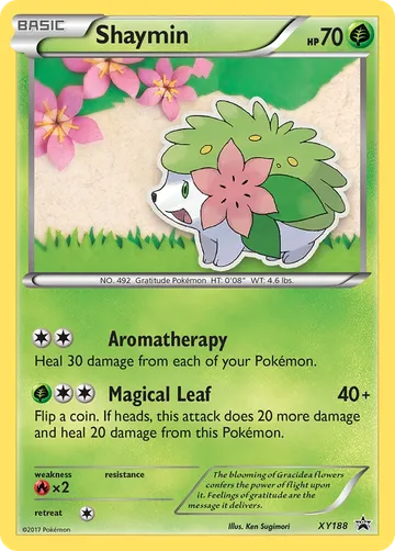 Shaymin XY188 $13.53
