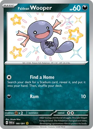 Paldean Wooper 180 $11.91
