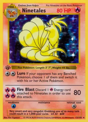 Ninetales 12 $40.09