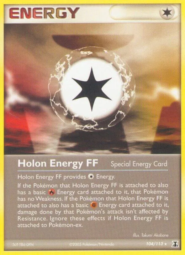 EX Delta Species 英語版 Holon Energy FF 104 カード表面