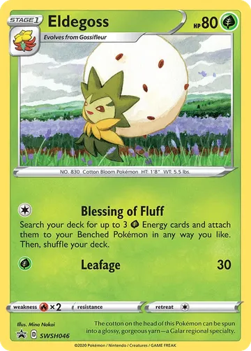 Eldegoss SWSH046 $1.11