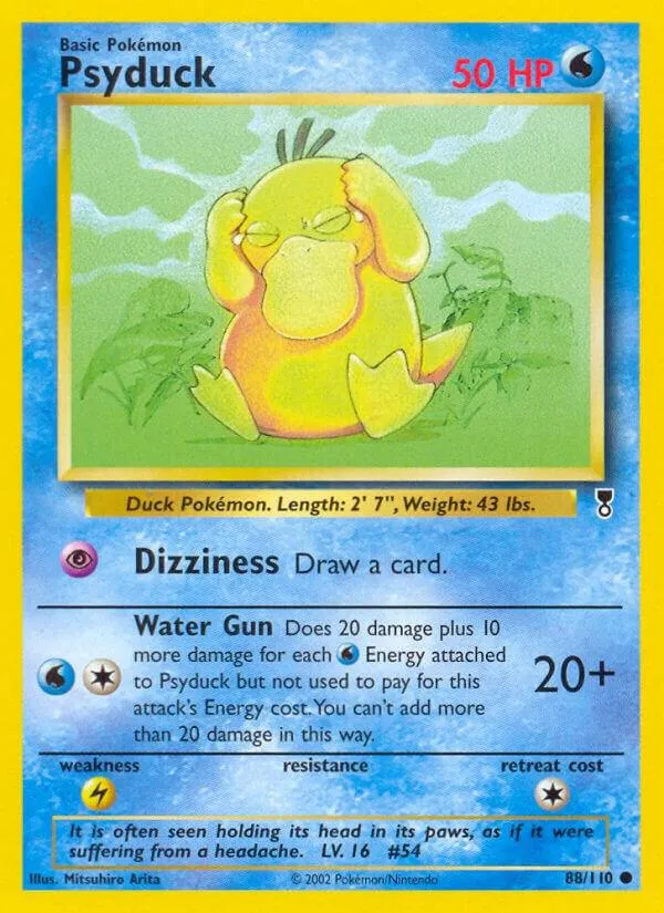 Legendary Collection 英語版 Psyduck 88 カード表面