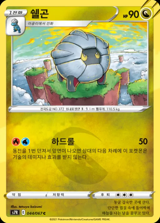 Front of 쉘곤 44, 창공스트림 Korean