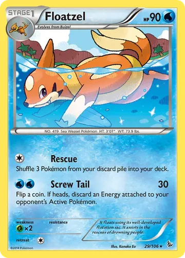 Floatzel 29 $0.49