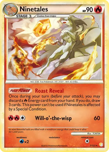 Ninetales 7 $65.64