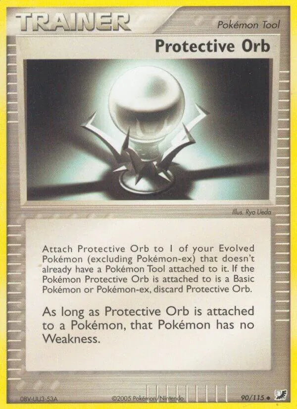 EX Unseen Forces 英語版 Protective Orb 90 カード表面