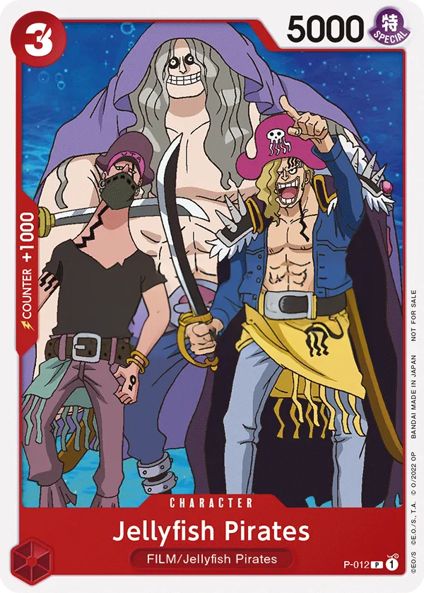 Promotion Cards 英語版 Jellyfish Pirates P-012 カード表面