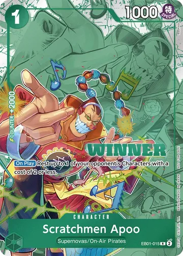 Scratchmen Apoo EB01-015 · Parallel 2 $22.27