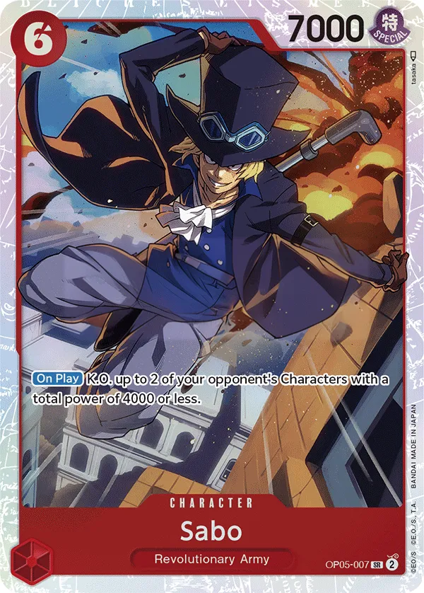 Awakening of the New Era 英語版 Sabo OP05-007 カード表面