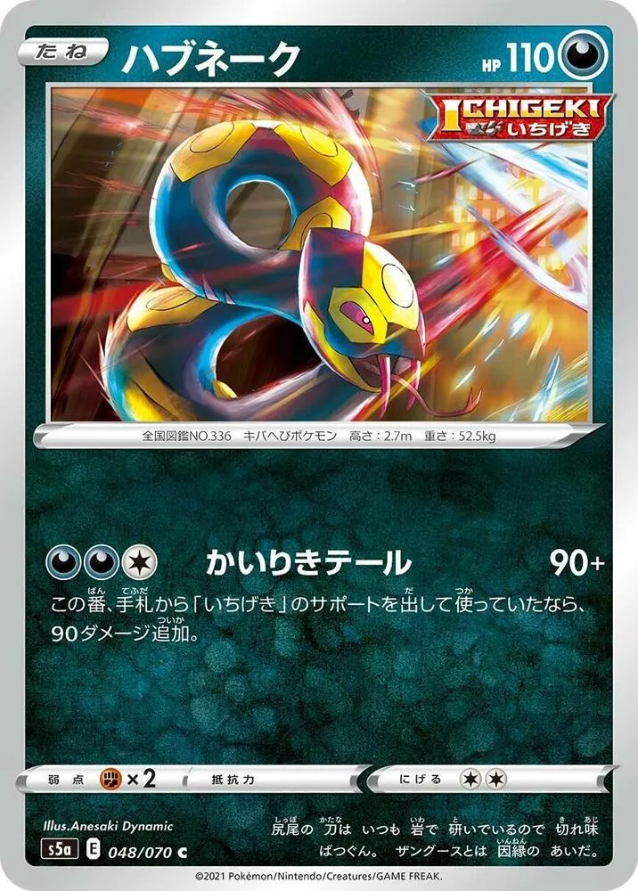 Front of Seviper 48, 双璧のファイター Japanese