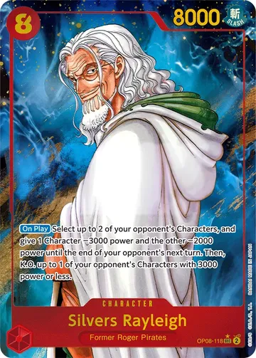 Silvers Rayleigh OP08-118 · 패럴렐 ₩20,174