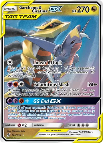 Garchomp & Giratina-GX 146 $54.79