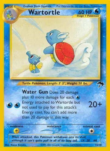 Wartortle 15 $84.24