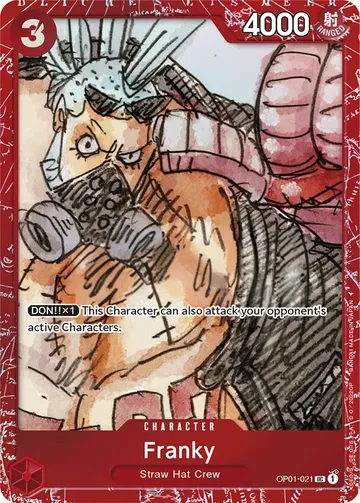 Franky OP01-021 · Parallel $21.15