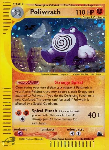 Poliwrath H24 $100.90