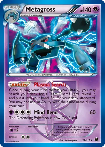 Metagross 52 $18.98