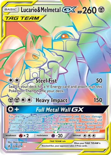Lucario & Melmetal GX 224 $84.19