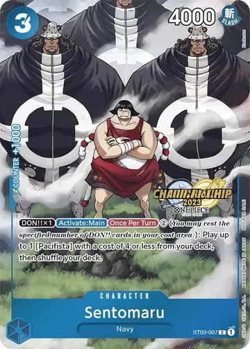 Sentomaru ST03-007 · Championship $11.29
