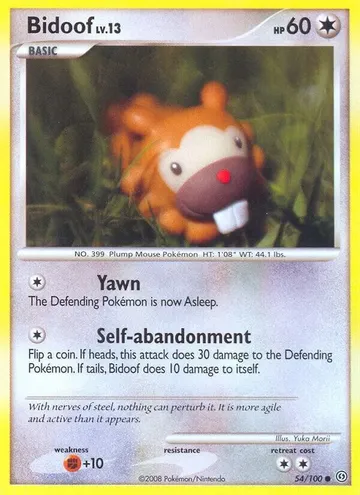 Bidoof 54 ₩12,440