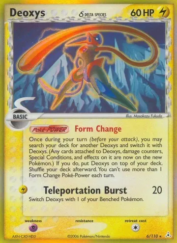 Deoxys δ 6 $109.29