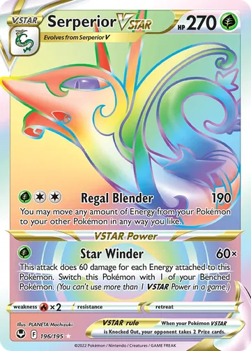 Serperior VSTAR 196 ¥897