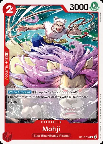 Mohji OP15-018 $0.06
