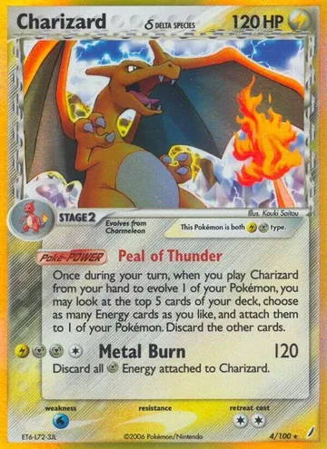 Charizard δ 4 $939.50