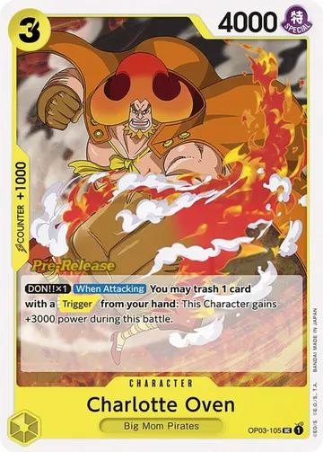 Charlotte Oven OP03-105 · プレリリース ¥284
