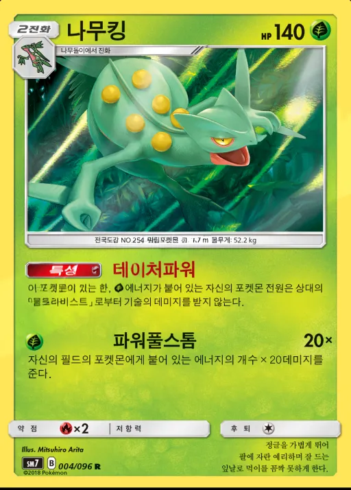 Front of 나무킹 4, 창공의 카리스마 Korean