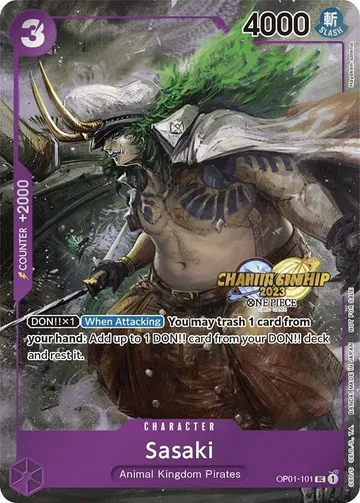 Sasaki OP01-101 · Championship $45.11