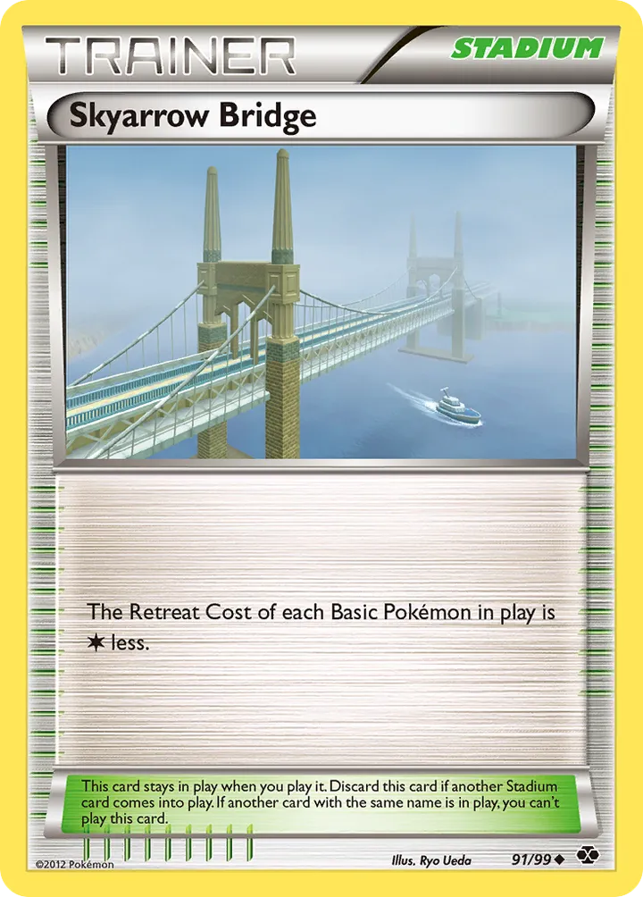 Black & White—Next Destinies 영어판 Skyarrow Bridge 91 카드 앞면