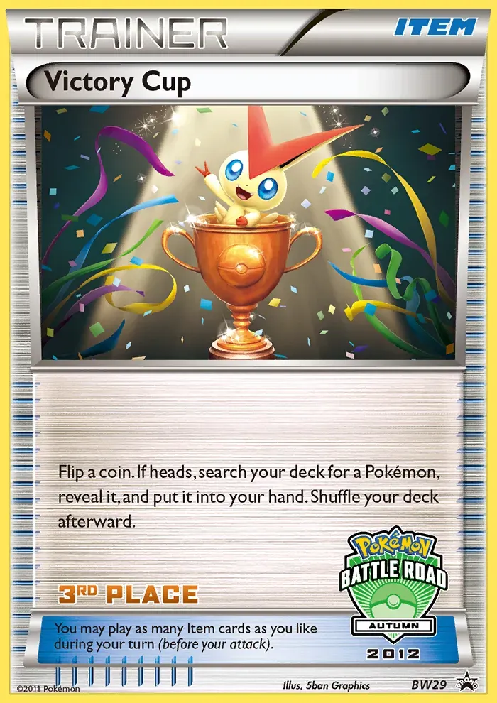 BW Black Star Promos 영어판 Victory Cup BW29 카드 앞면