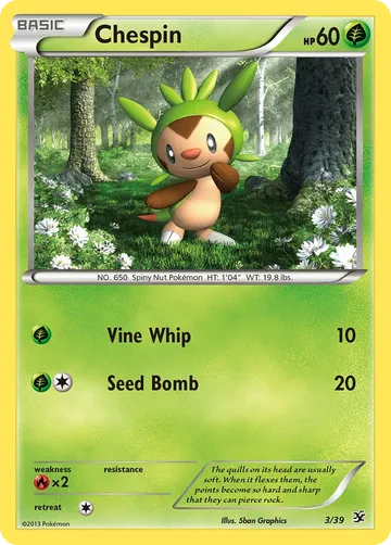 Chespin 3 ₩643
